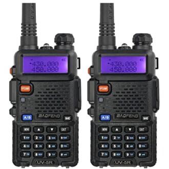 BAOFENG UV-5R Two Way Radio Review: Dual Band Walkie Talkie